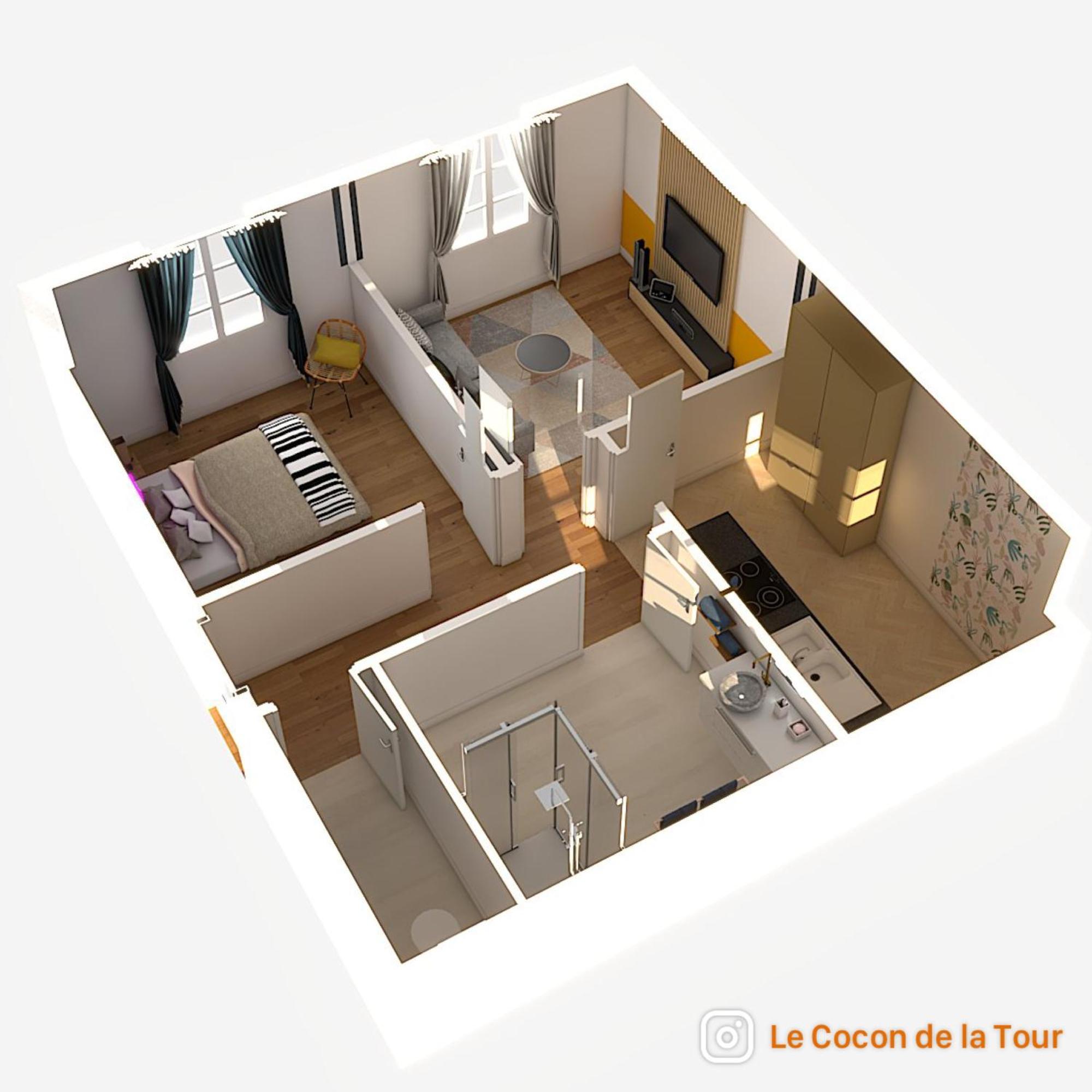 Apartmán Le Cocon De La Tour -Vip-Compiegne-Hyper Centre Exteriér fotografie