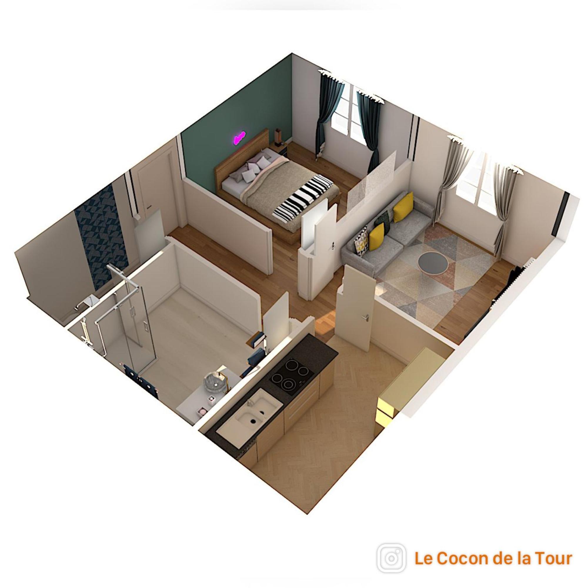 Apartmán Le Cocon De La Tour -Vip-Compiegne-Hyper Centre Exteriér fotografie